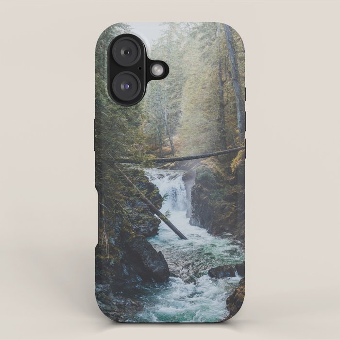 Little Qualicum Falls iPhone Case Gallery Image 1