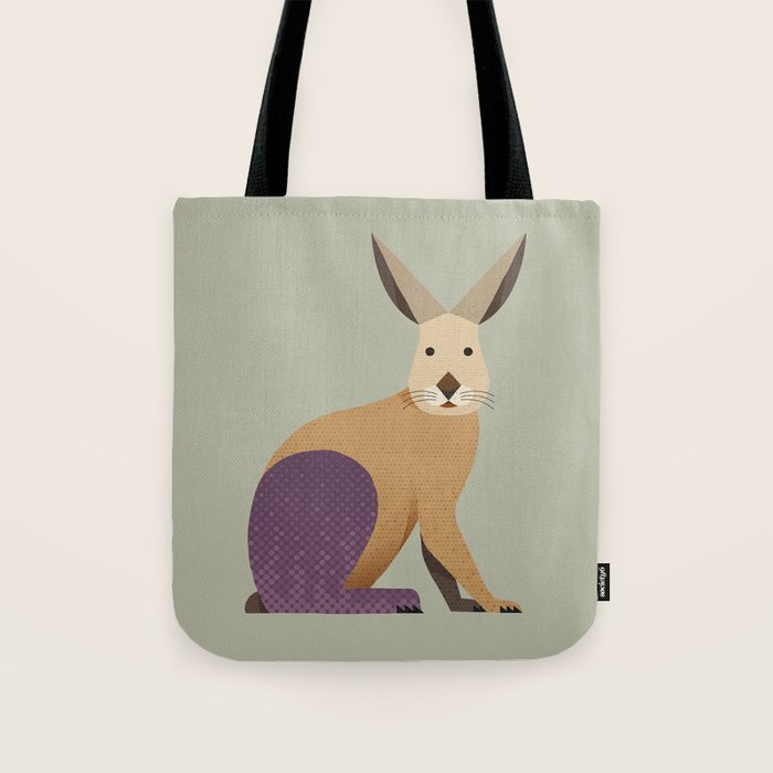 Whimsy European Hare Tote Bag