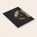 Moths Butterflies In Darkness Vintage Scientific Illustration Encyclopedia Diagram Notebook Gallery Image 3