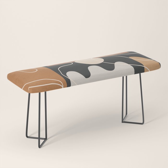 Minimal Colorful Abstract Shapes 5 Bench Gallery Image 1