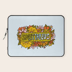 Sagittarius Flowers Laptop Sleeve Gallery Image 1