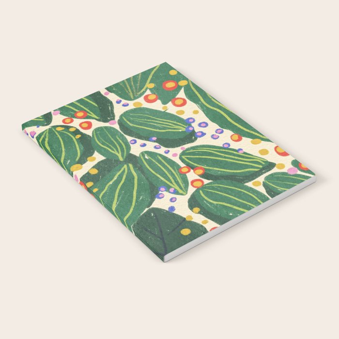 Magical garden leaves Notebook Gallery Image 2