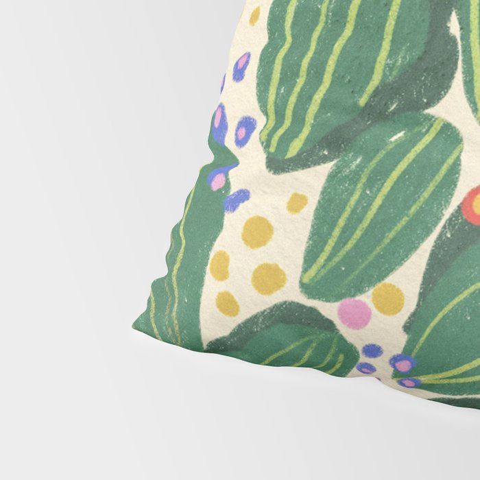 Magical garden leaves Pillow Sham Gallery Image 4