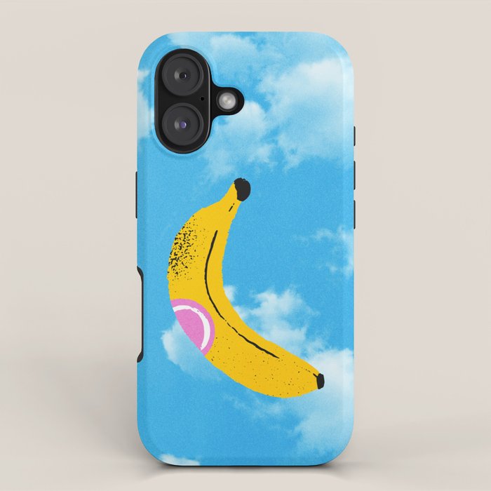 Banana Pop Art: Sky Edition iPhone Case Gallery Image 1
