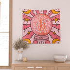Libra Crystal Ball Wall Tapestry Gallery Image 2