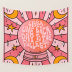 Libra Crystal Ball Wall Tapestry Gallery Image 4