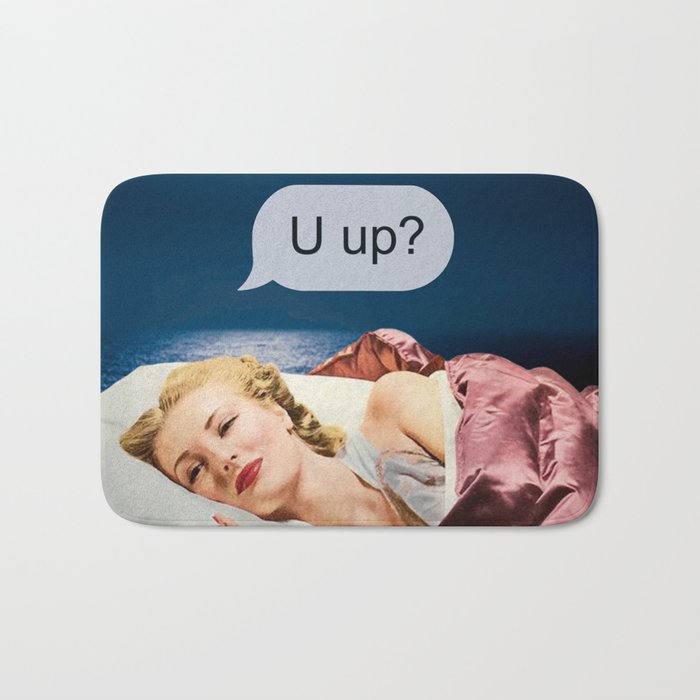 U up? Late night texts Bath Mat Gallery Image 1