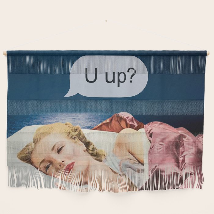 U up? Late night texts Wall Hanging Gallery Image 1