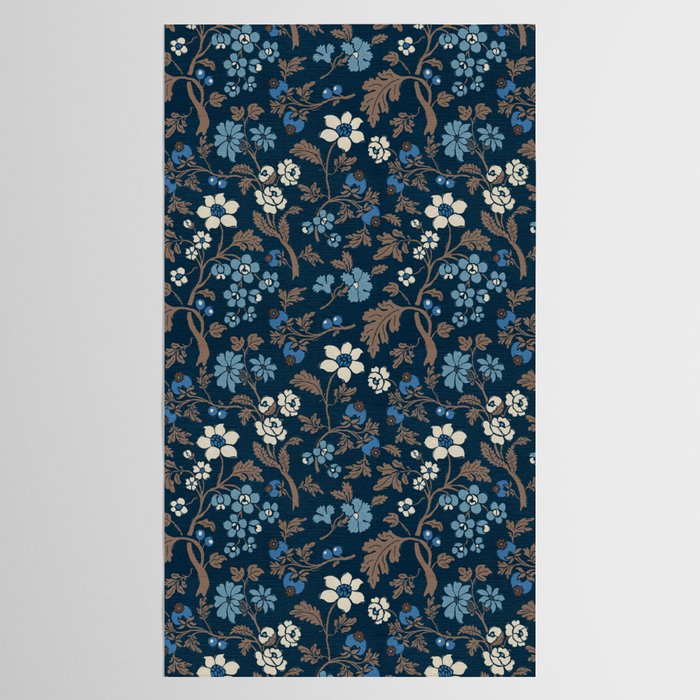Moody Bohemian Florals Tablecloth Gallery Image 2