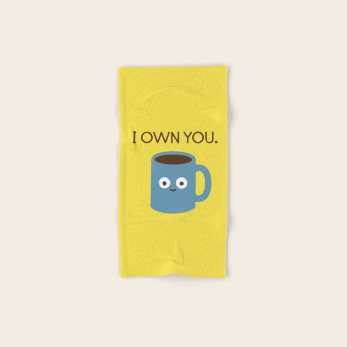 Coffee Talk Hand & Bath Towel Gallery Image 1