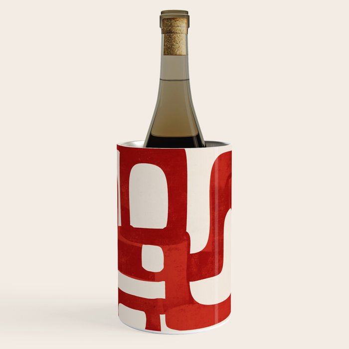 Modern Abstract Shapes 47 Wine Chiller Gallery Image 1