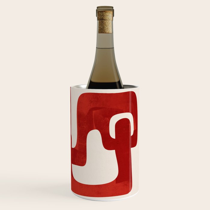 Modern Abstract Shapes 47 Wine Chiller Gallery Image 3