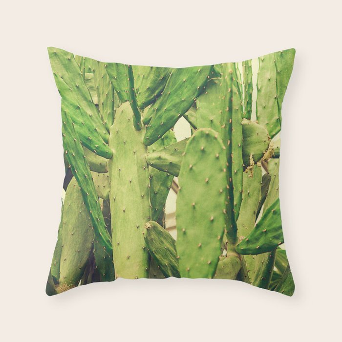 Southwest Desert Cactus Throw Pillow Gallery Image 6