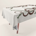 Albertus Seba Snakes  Double Spiral Vines  Tablecloth Gallery Image 1