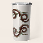 Albertus Seba Snakes  Double Spiral Vines  Travel Mug Gallery Image 2