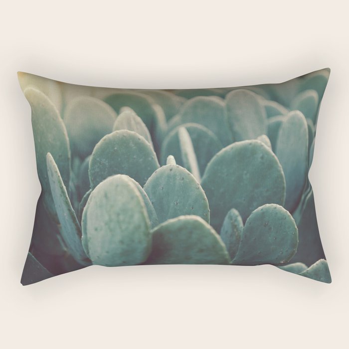 Green + Gold Rectangular Pillow Gallery Image 1