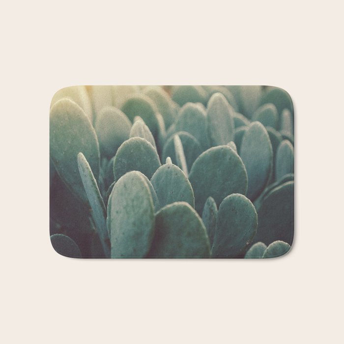 Green + Gold Bath Mat Gallery Image 1