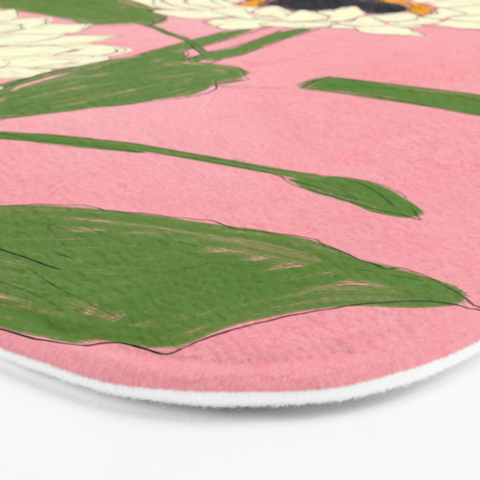 Sunflower Pink Sami Bath Mat Gallery Image 3