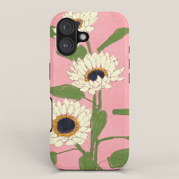 Sunflower Pink Sami iPhone Case Gallery Image 1
