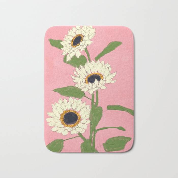Sunflower Pink Sami Bath Mat Gallery Image 1
