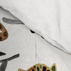 Cheetah Collection - Mocha & Black Palette Comforter Gallery Image 4