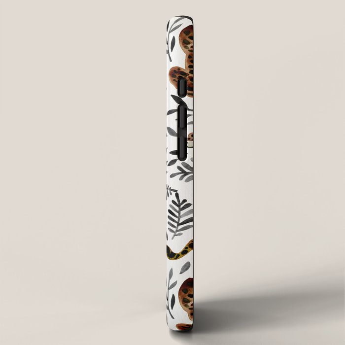 Cheetah Collection - Mocha & Black Palette iPhone Case Gallery Image 2