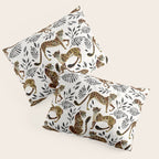 Cheetah Collection - Mocha & Black Palette Pillow Sham Gallery Image 3