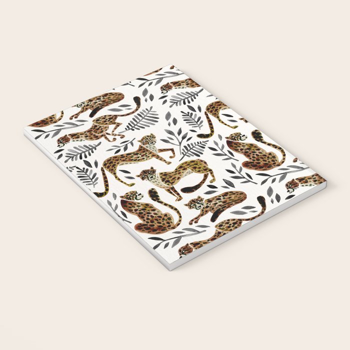 Cheetah Collection - Mocha & Black Palette Notebook Gallery Image 3