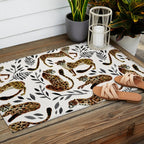 Cheetah Collection - Mocha & Black Palette Outdoor Rug Gallery Image 2