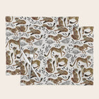 Cheetah Collection - Mocha & Black Palette Placemat Gallery Image 1