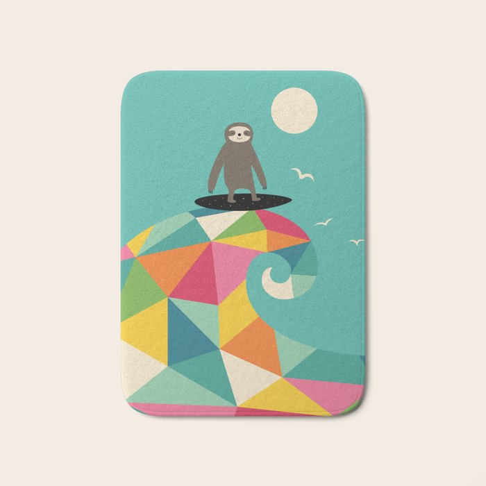 Surfs Up Bath Mat Gallery Image 1