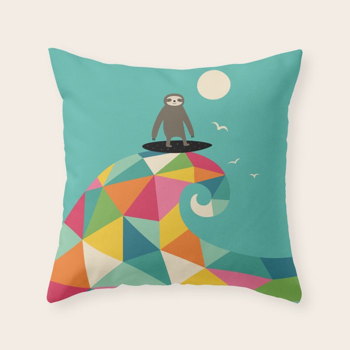 Surfs Up Throw Pillow Gallery Image 6
