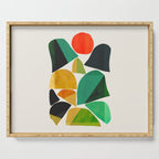 Mountains as the giants Serving Tray Gallery Image 1