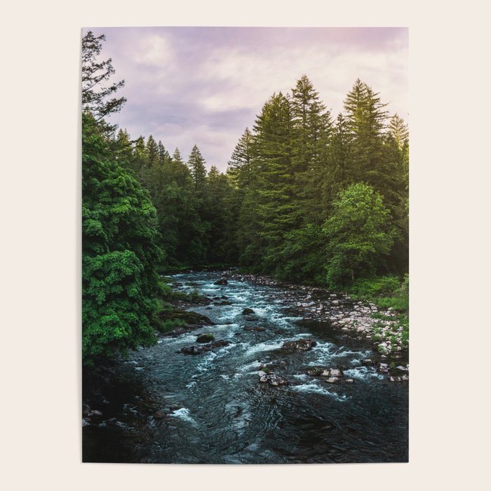 PNW River Run II - Pacific Northwest Nature Photography Poster Gallery Image 4
