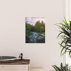 PNW River Run II - Pacific Northwest Nature Photography Poster Gallery Image 2