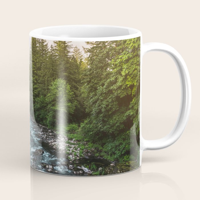 PNW River Run II - Pacific Northwest Nature Photography Coffee Mug Gallery Image 1