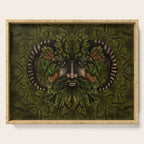 The Green Man Serving Tray Gallery Image 1