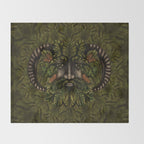 The Green Man Throw Blanket Gallery Image 2