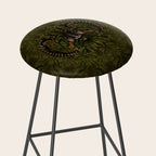 The Green Man Stool Gallery Image 2