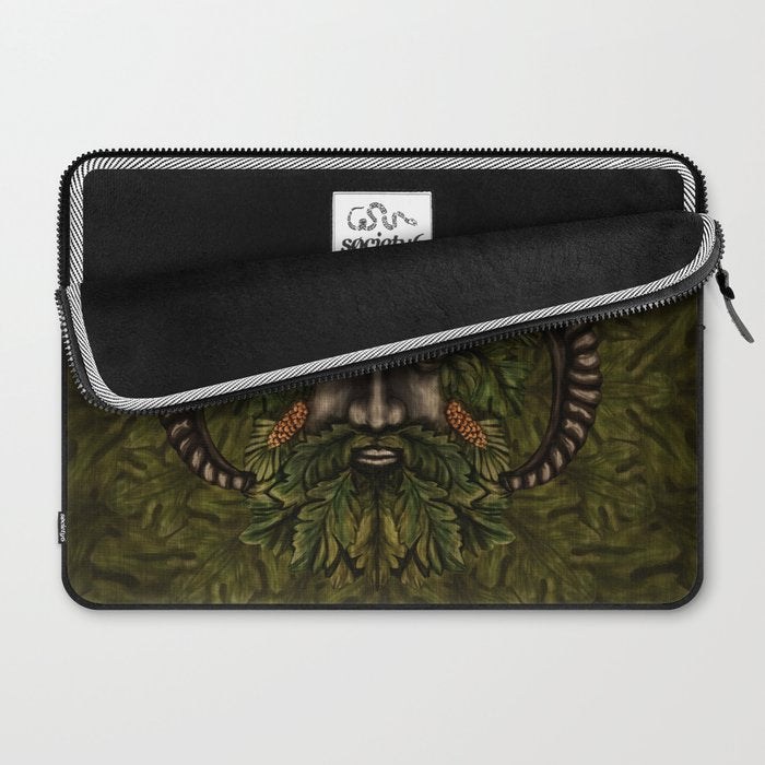The Green Man Laptop Sleeve Gallery Image 2