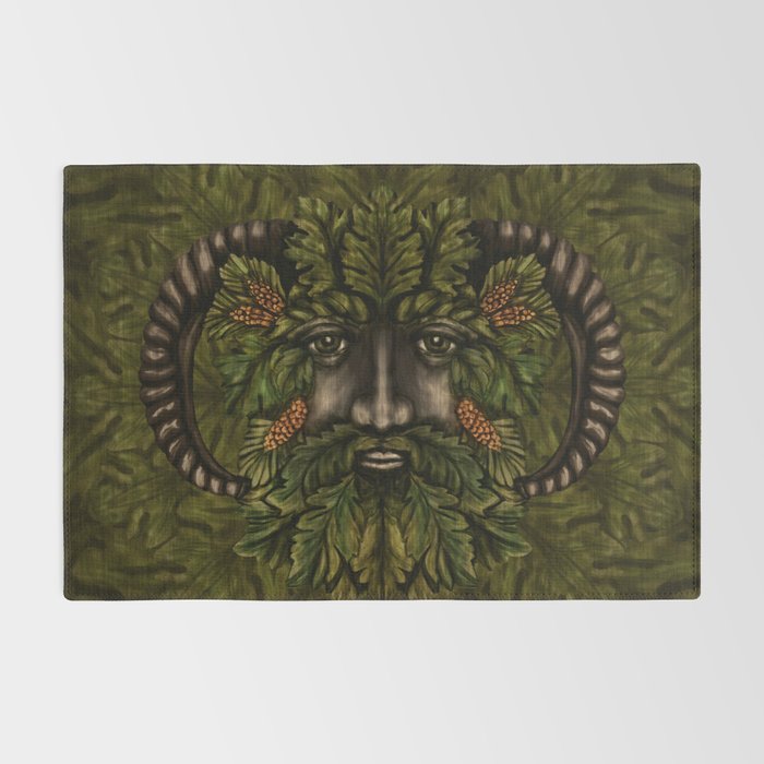 The Green Man Rug Gallery Image 2