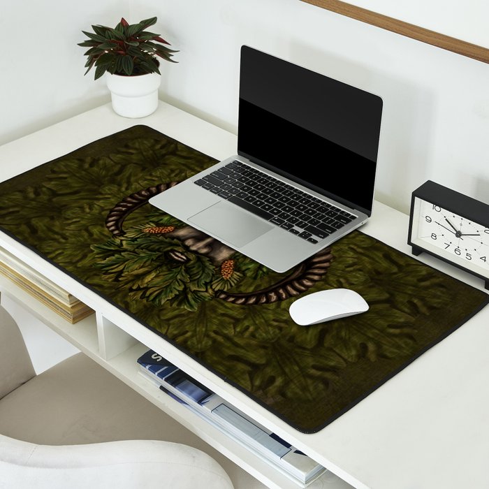 The Green Man Desk Mat Gallery Image 2