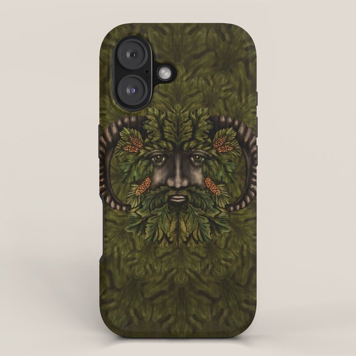 The Green Man iPhone Case Gallery Image 1
