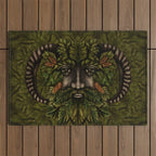 The Green Man Outdoor Rug Gallery Image 1
