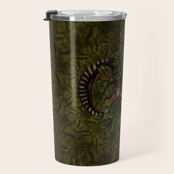 The Green Man Travel Mug Gallery Image 3