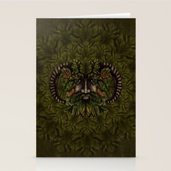The Green Man Stationery Card Gallery Image 2