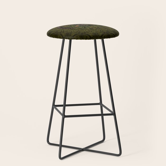 The Green Man Stool Gallery Image 1