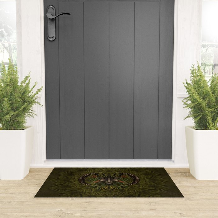 The Green Man Welcome Mat Gallery Image 3