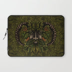 The Green Man Laptop Sleeve Gallery Image 1