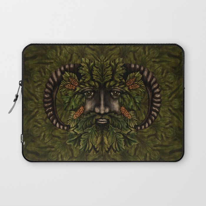 The Green Man Laptop Sleeve Gallery Image 1